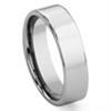 Tungsten Carbide Triangle Trillion Wedding Band Ring