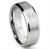 Cobalt XF Chrome 8MM Italian Di Seta Finish Wedding Band Ring